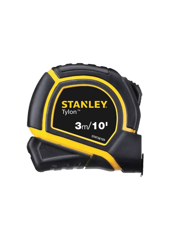 Stanley 3-Meter Biomaterial Measuring Tape, 0-30-686/36-193, Black/Yellow