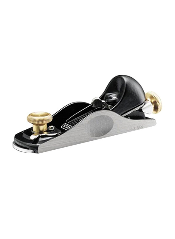 

Stanley 160mm Block Plane, 1-12-060, Black/Silver