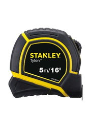 Stanley 5-Meter Biomaterial Measuring Tape, 0-30-696/36194, Black/Yellow