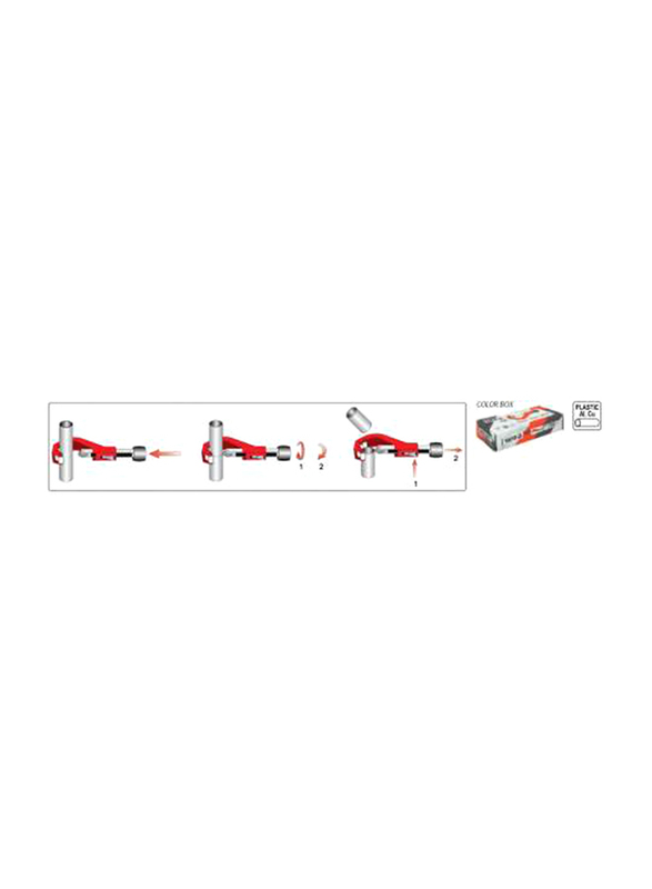 Yato 6 - 45mm Pipe Cutter, YT-2233, Red