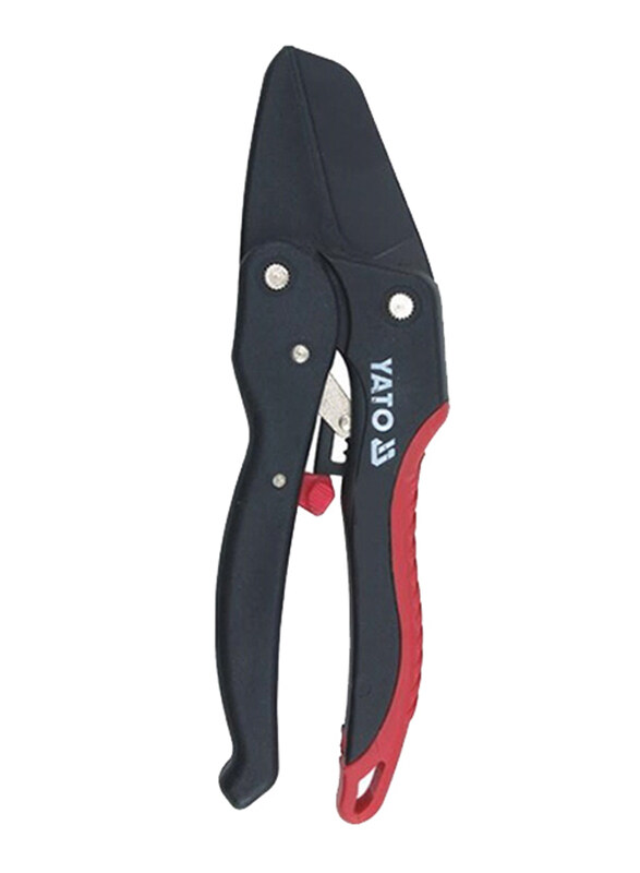 

Yato 19 x 200mm Ratchet By-Pass Pruner, YT-8807, Red/Black