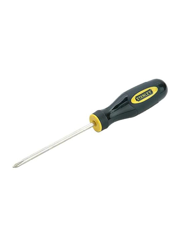 Stanley 75mm Phillips No.1 Screwdriver, 0-60-001, Black/Yellow