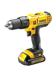 DeWalt Cordless Hammer Drill, 18V 1.5Ah with 2 Battery & Charger, DCD776S2-B5, Yellow/Black