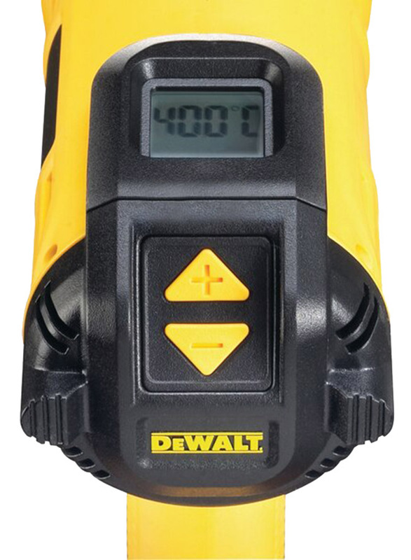 DeWalt Digital Heat Gun, 2000W, D26414-GB, Yellow/Black