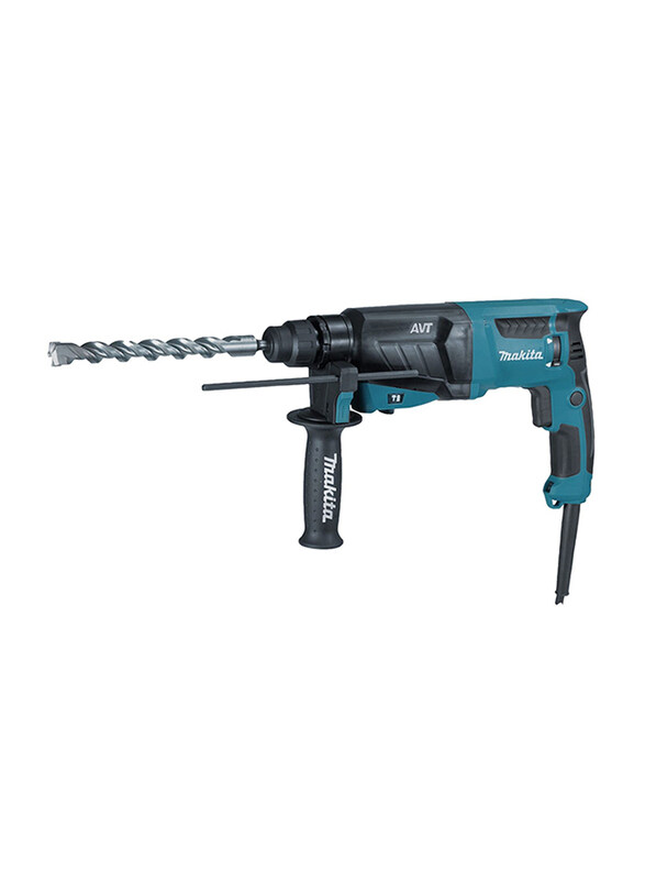 

Makita Rotary Hammer, 26mm, 800W, HR2630, Blue/Black