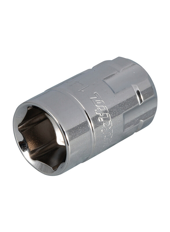 

Makita 14mm Pass Thru Socket, B-65682, Silver