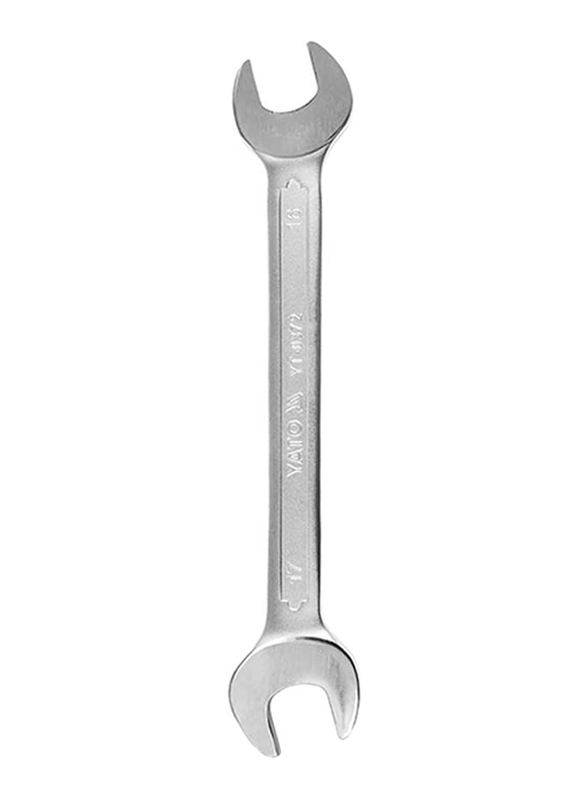 Yato 10x11mm Double Open End Spanner, YT-0369, Silver