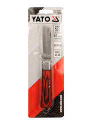 Yato 85mm 3CR13 Electrician's Knife, YT-7600, Silver/Brown
