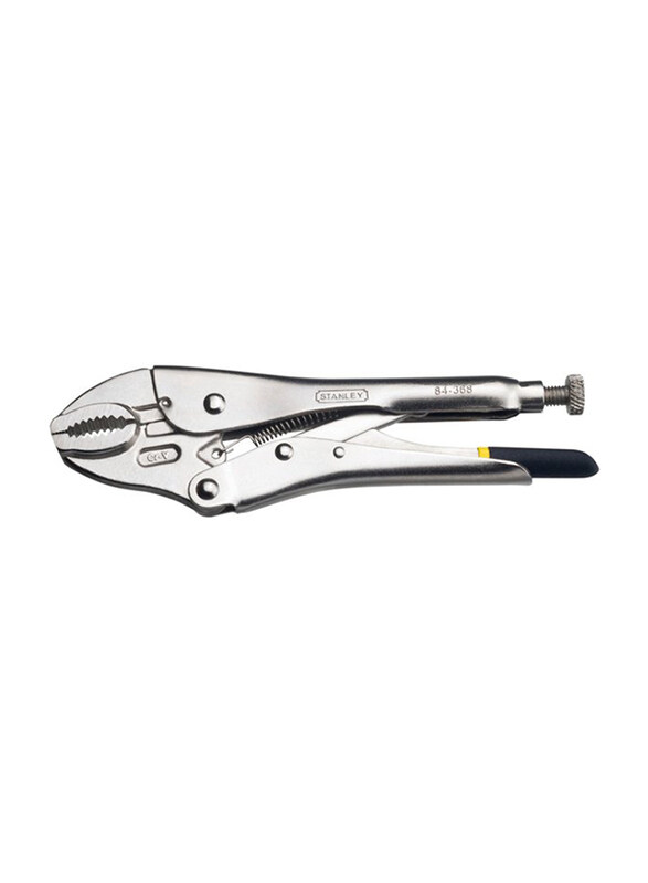 

Stanley 254mm Biomaterial Handle Locking Pliers, 84-369, Silver