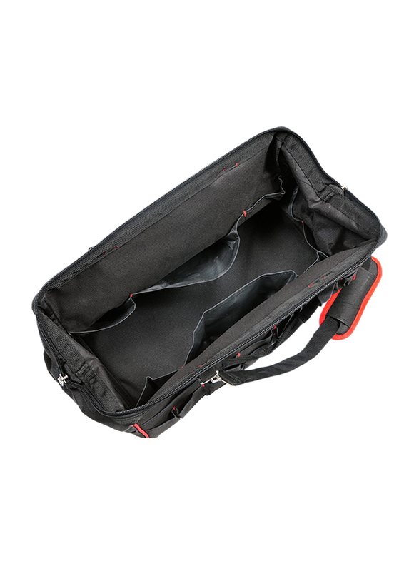 Yato 18-inch 50 Pocket Tool Bag, YT-7430, Red/Black