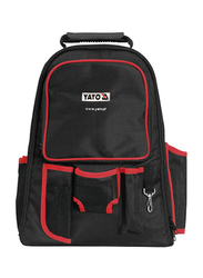 Yato Tool Backpack, YT-7440, Black/Red