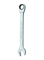 Yato 14mm Non-Slip Combination Ratchet Wrench, YT-0259, Silver