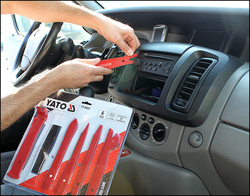Yato 6-Piece Panel Removal Set, YT-0837, Red