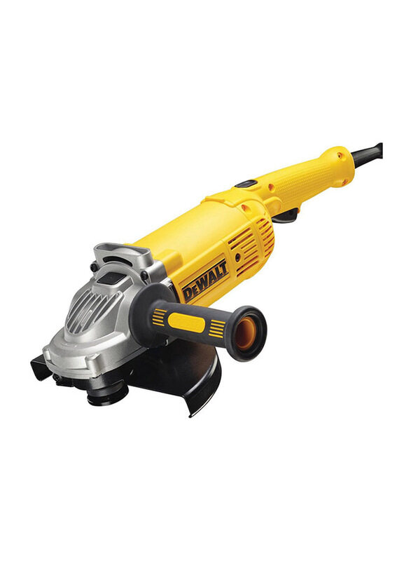 

DeWalt Lock-On Switch Angle Grinder, 230mm, 2200W, DWE492-B5, Yellow/Black