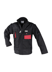 Yato Work Jacket with Detachable Sleeves, YT-8024, Black, Double Extra Large