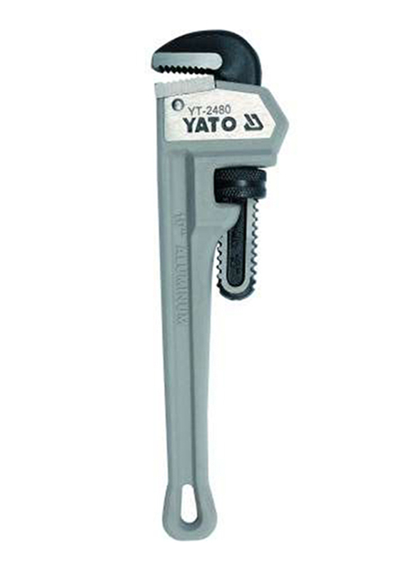 Yato 14-inch - 350mm Pipe Wrench, YT-2482, Silver