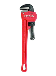 Yato 18-inch - 450mm Heavy Duty Pipe Wrench, UK Model, YT-2491, Red