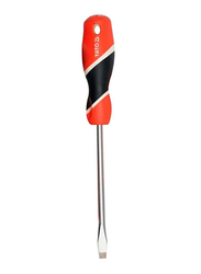 Yato 5 x 150mm Slotted Flat Screwdriver, YT-25909, Red/Black