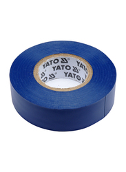 Yato 19mm x 10M PVC Electrical Insulation Tape, YT-81651, Blue