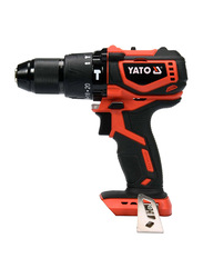 Yato Cordless Impact Drill Brushless 13mm 18V Tool Only Color Box, YT-82797, Orange/Black