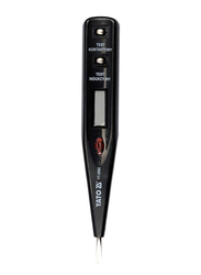 Yato Cordless Digital Voltage Tester 130mm 12-250V with LCD Display, YT-2862, Silver/Black
