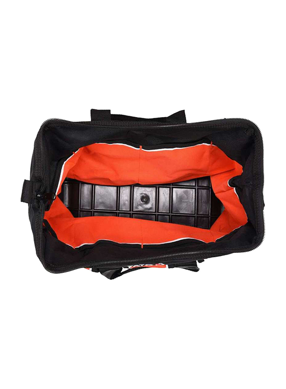 Yato 16-inch Tool Bag, YT-74361, Black/Orange
