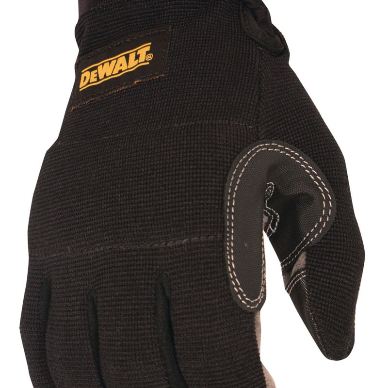 Dewalt High Performance Secure Fit Safety Work Gloves, Large, DPG217L, Black