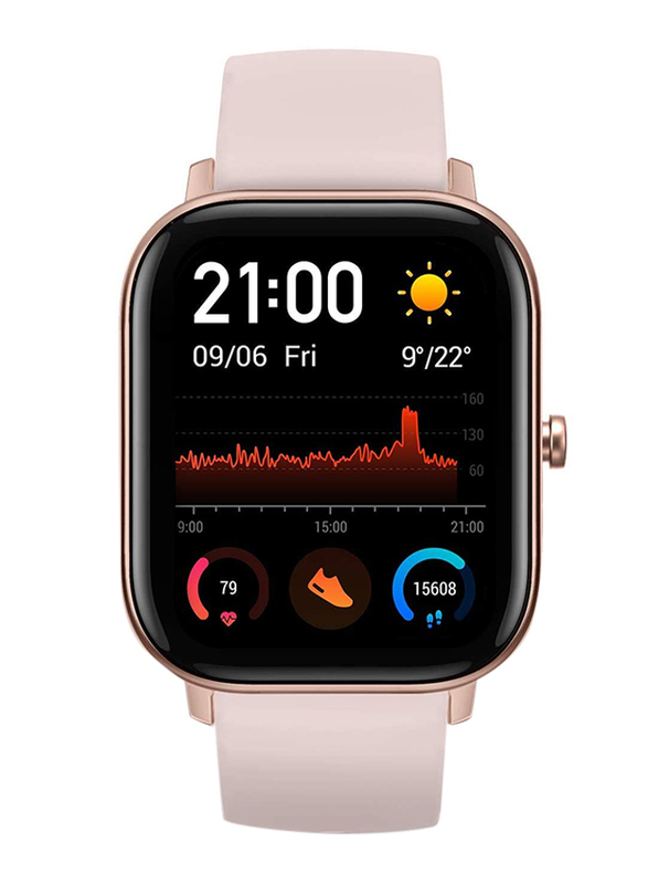 Amazfit GTS Smartwatch, GPS, Rose Gold