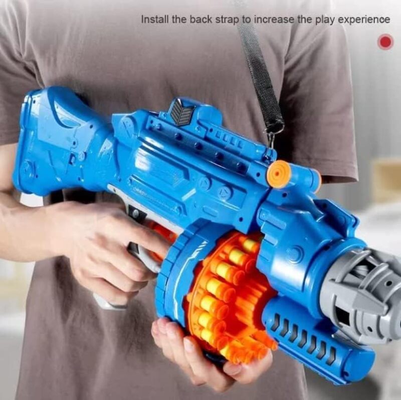 LONG DISTANCE BATTLE VIOLENT HAND AUTOMATIC TRRANSMITTER BIG Full-automatic Electric TOY GUNS FOR KIDS.