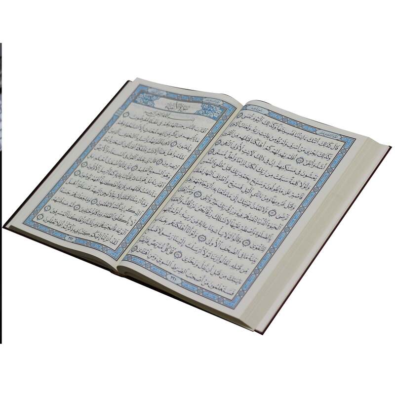 The Holy Qur'an with Ottoman painting. Chamois collectors