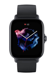 Amazfit GTS 3 Smartwatch with Alexa Built-In, 1.65-inch Amoled Display, Black