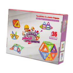 Little Inventor 36pcs Magnetic Building Blocks Set.