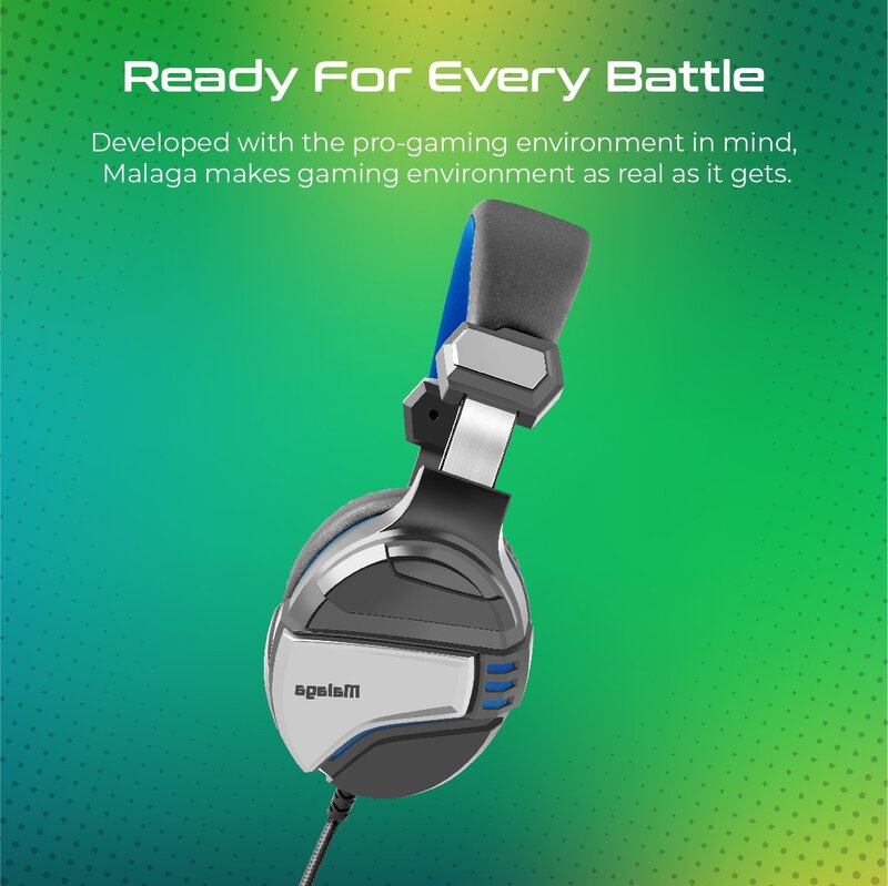 Malaga amplified Stereo Wired Gaming Headset
