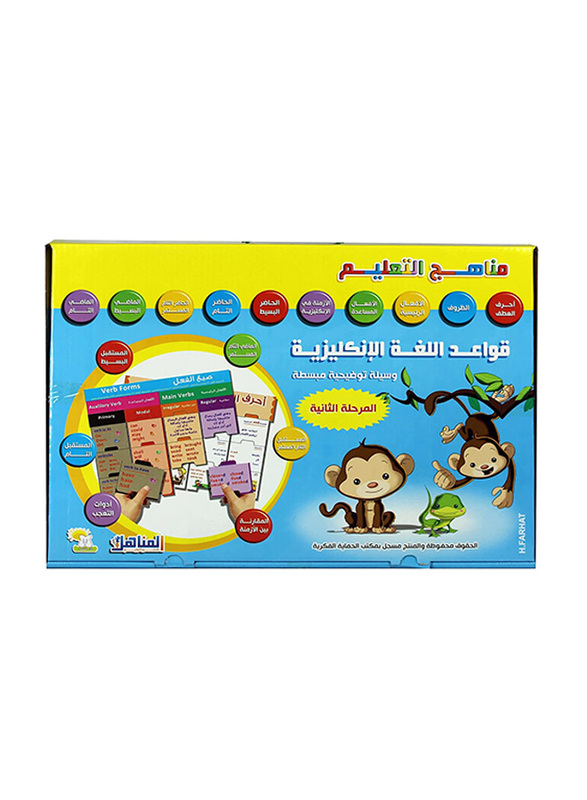 English Grammar Second Stage Educational Jigsaw Puzzle Set, Multicolour