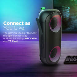 Rumba Immersive Wireless Speakers With aura sync LED Lights