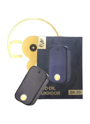 Portable Rechargeable Oud Oil Device Smart Bukhoor Incense Burner, BK-20, Black