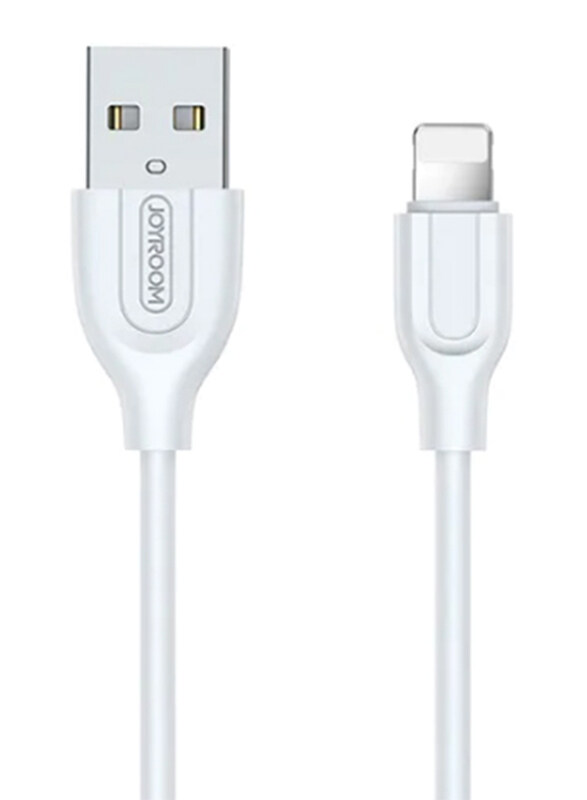 

Joy Room Lightning Cable, Data/Sync & Fast Charging USB Type A Male to Lightning for Apple Devices, White