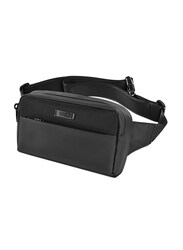 WiWu Metro Mate Multifunction Travel Waist Bag, Black