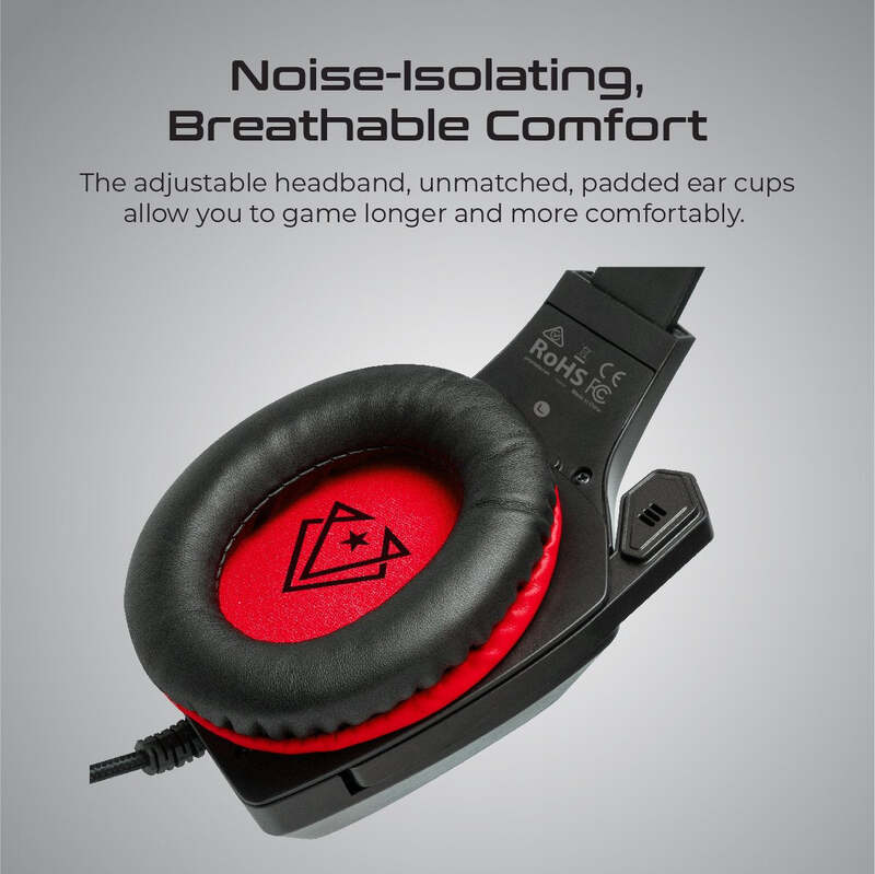 Denali High Fidelity Surround Sound Gaming Headset