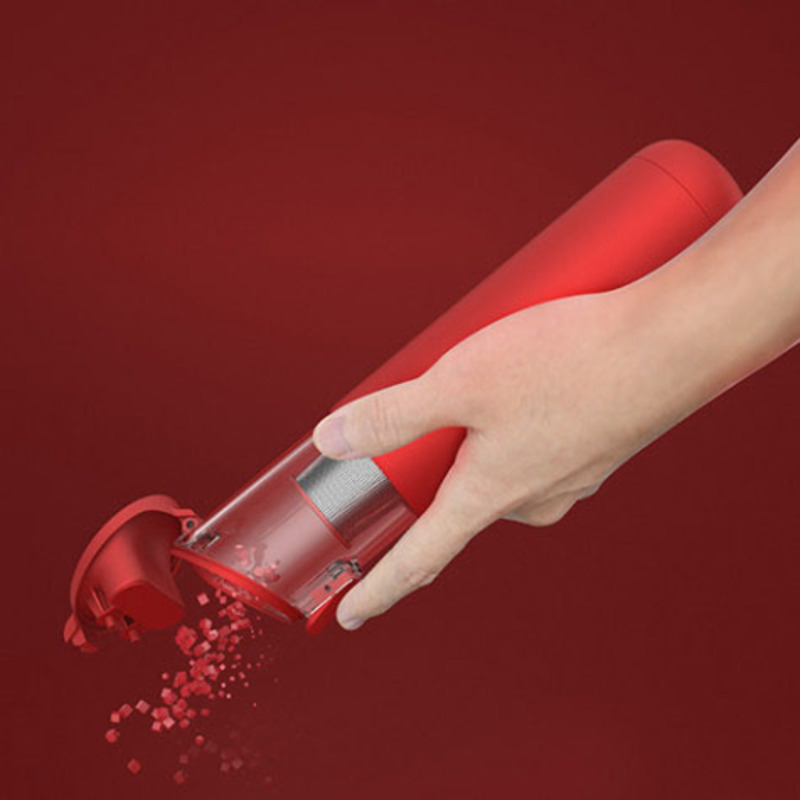 Autobot Mini Portable Handheld Vacuum Cleaner, 100ml, RST1072, Red