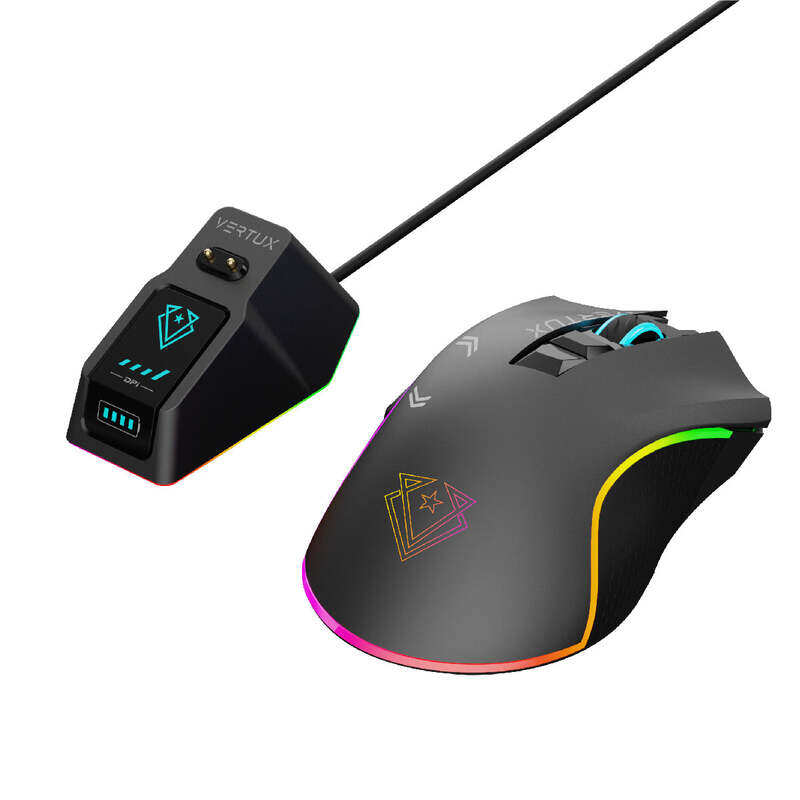 

Vertux MustangGameCharged Wireless Gaming Mouse