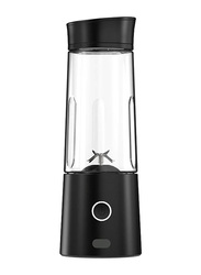 Porodo 400ml Portable Powerful Blender Juicer with 6 Blades, 2500 mAh, Black