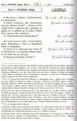Quran in Albani Language (Explanation of the Meanings of the Holy Quran in the Albanian Language) Arabic to Albani, 14x21 cm.
