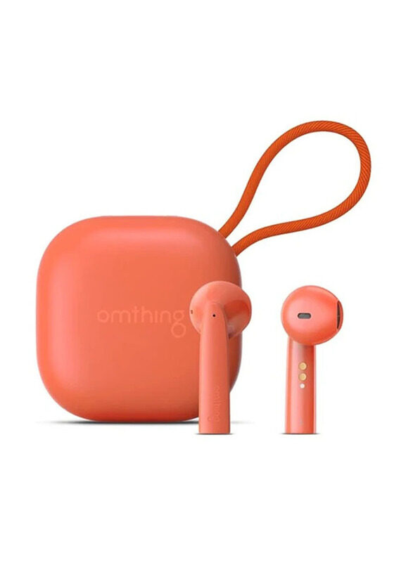 

Omthing 1More Airfree Pods Wireless In-Ear Earphones with Mic, EO005, Orange
