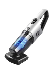 Handheld Cordless Car Vacuum Cleaner, 120W, Grey/Black/Clear