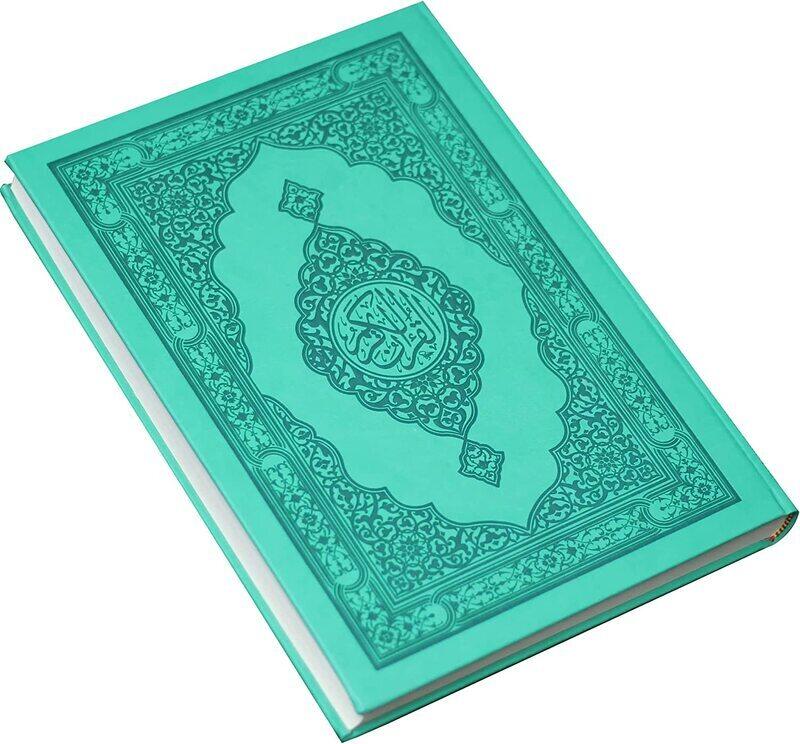 

The Holy Qur’an with Ottoman drawing, according to the narration of Hafs on the authority of Asim Jama’i, the cover of Pew.(Sky Blue)