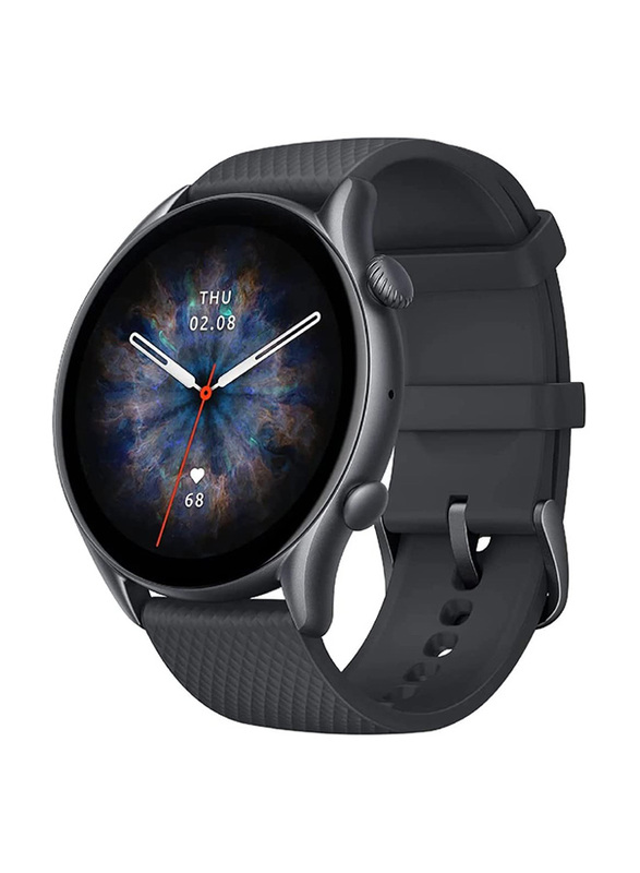 36mm Smartwatch for Men with GPS and Amoled Display, A2040, Black