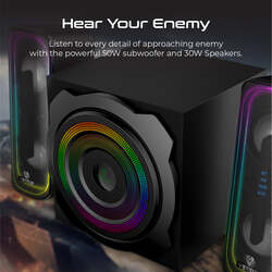 SonicThunder 80 80W Surround Sound Gaming Speaker