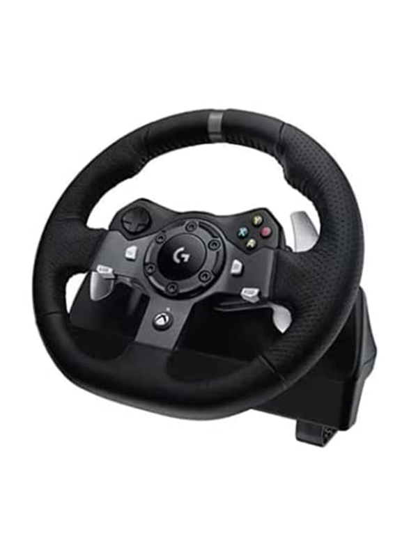 Logitech G920 Driving Force Racing Wireless Wheel for Xbox One/ PC, Black