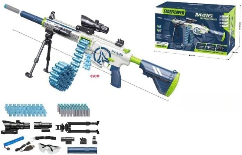 M416 Hand Gun Soft Bullet Toy Gun Weapons For Children Adult Toy Heat Gun Blaster Outdoor Toy Gift.